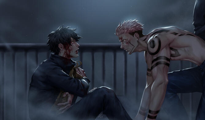 Jujutsu Kaisen fanart, 2023